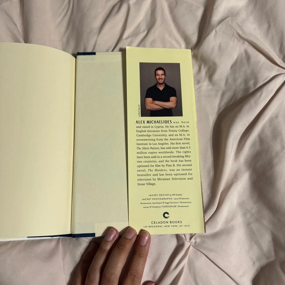 Book of the Month The Fury by Alex Michaelides Hardcover - Picture 4 of 5